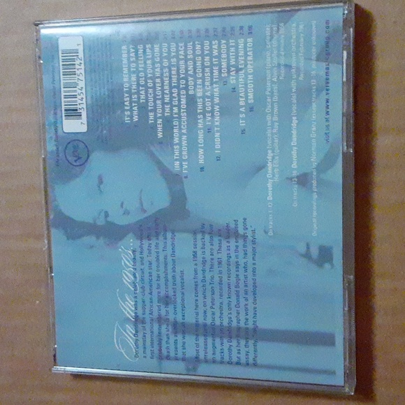 Dorothy Dandridge Smooth Operator CD - Picture 3 of 4